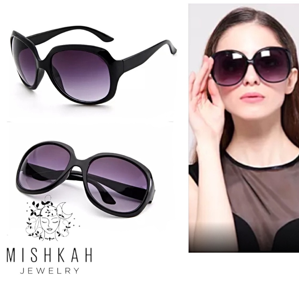 Just In🎉Women’s Black Oval Shaped Sunglasses